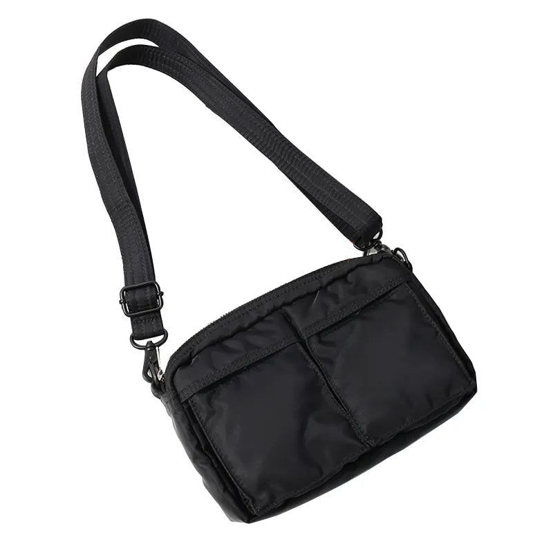 Crossbody Bag Casual Nylon Herre Skulderveske Vanntett Messenger Bag Mini Bag Designer Bag - Svart