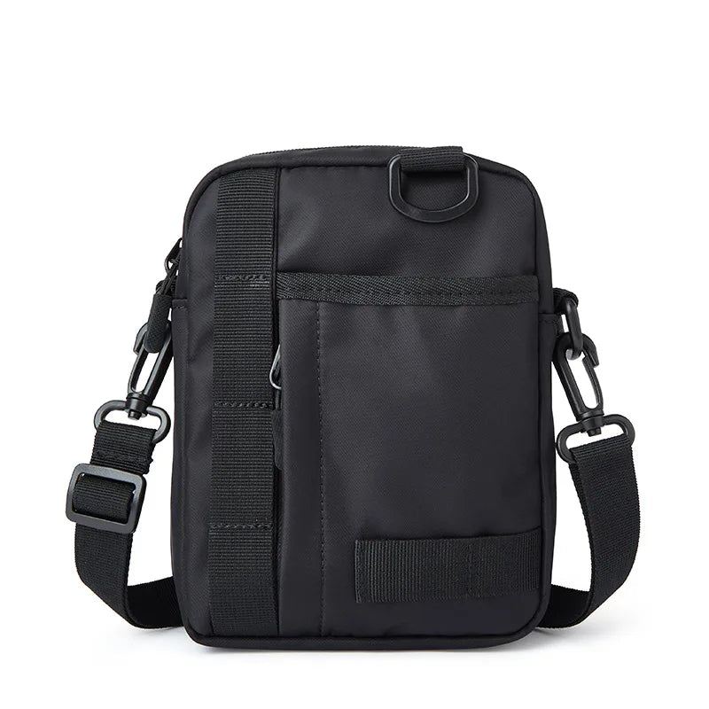 Menn Bag One Shoulder Mini Håndveske Oxford Klut Liten Lett Messenger Bag - Blå