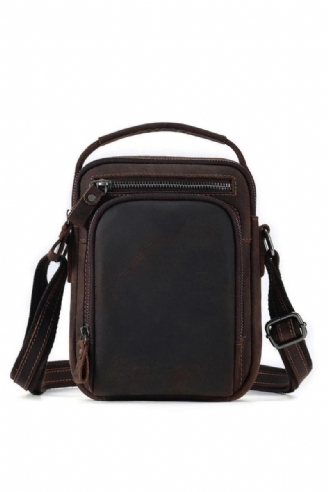 Skinn Small Skuldervesker Male Crossbody Bag