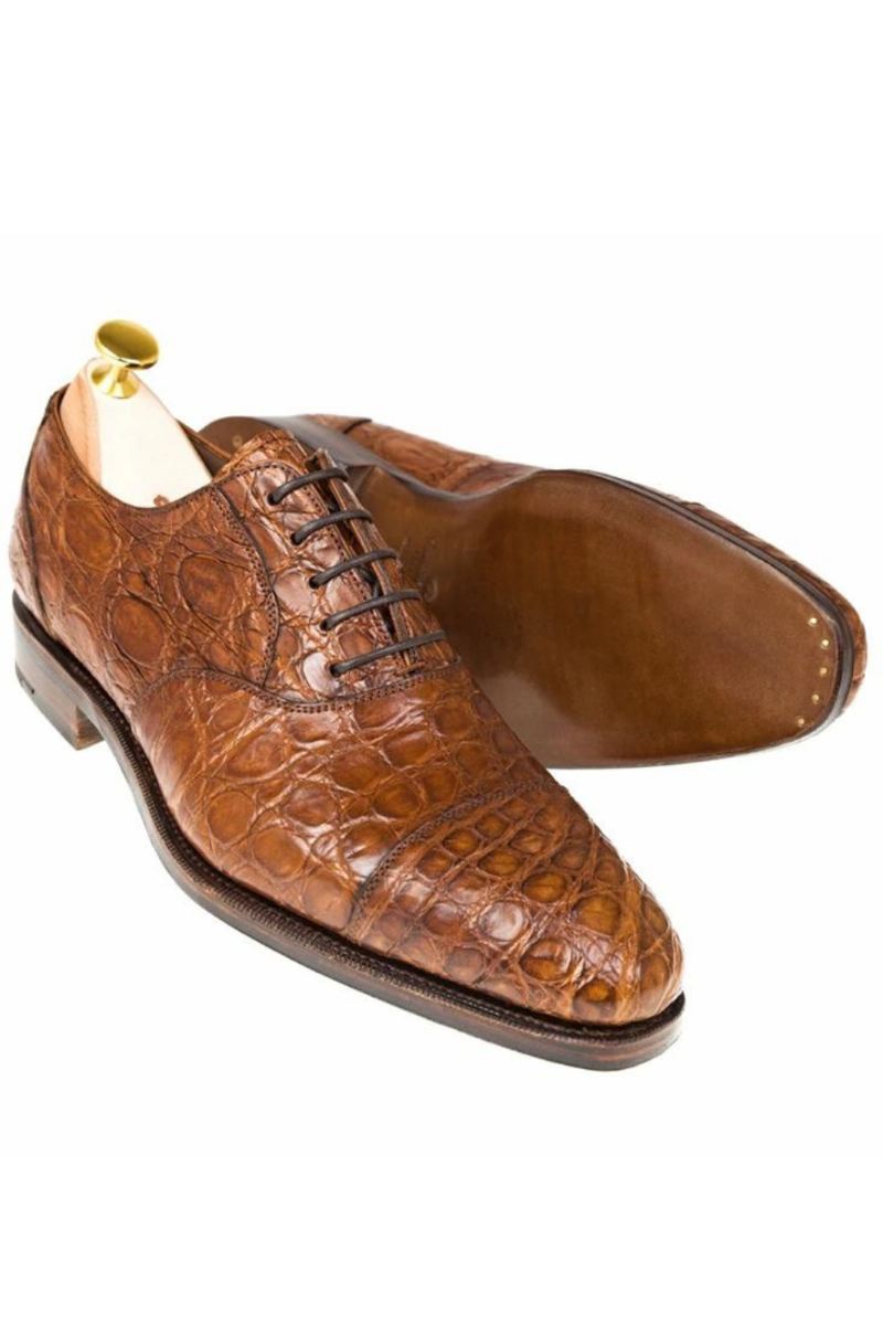 Menn Sko Bryllupsfest Best Man Shoe Håndlagde Formelle Designersko For