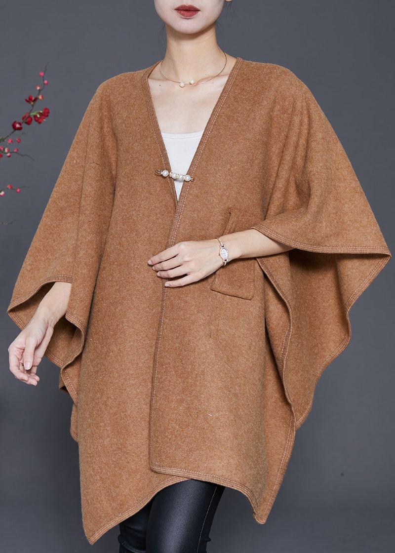 Camel Ull Cardigans Oversized Vinter - Cardigans for kvinner