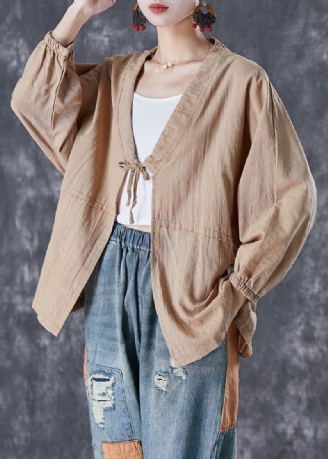 Khaki Lin Cardigan Oversized Blonder Opp Høst