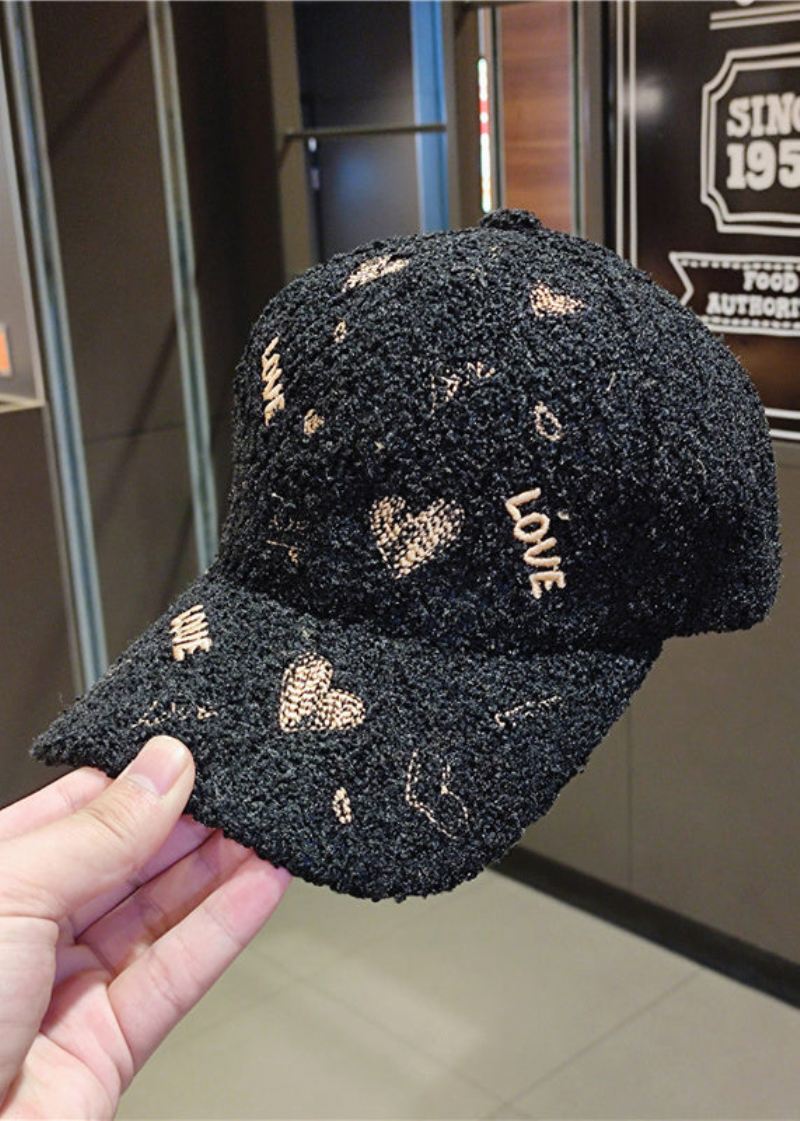 Diy Black Letter Brodery Ull Baseball Cap Hat