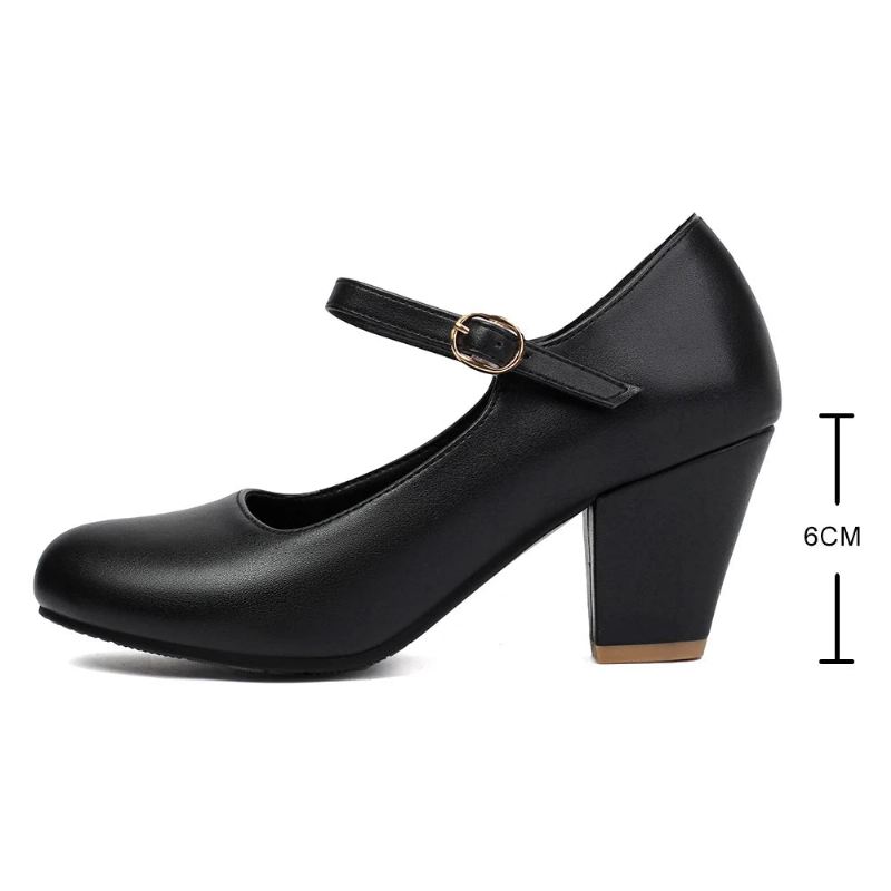 Damespenne 6cm Tapered Heel Pumps Festuniform Kjole Bryllupssko Dame Komfortabel - Flokk