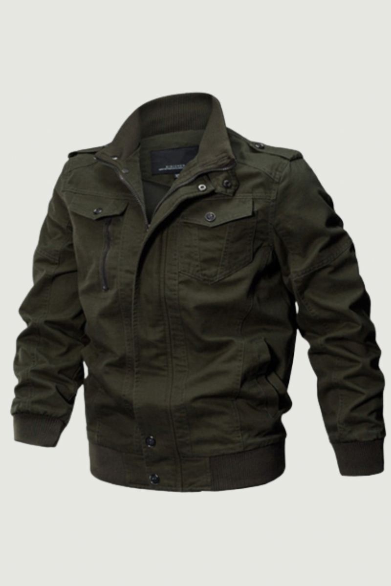 Jakke Herre Vinter Military Army Pilot Bomber Jacket Tactical Casual Air Force Flight