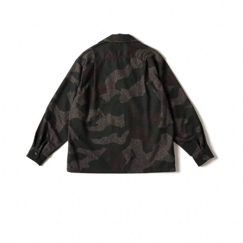 Menn Eksklusiv Høykvalitets Camo Military Casual Jacket Coat - Grønn