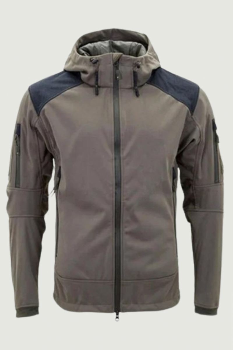 Vinter Soft Shell Tactical Jacket Herre Fleece Hette Military Combat Jakker Outdoor