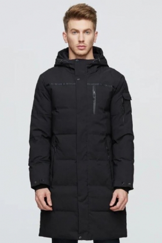 Menn Thick Snow Coat Ankomster Men's Duck Down Thicken Varm Uformell Dunjakke