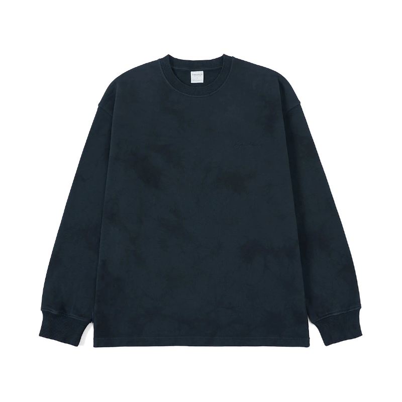 Spring Oversize Dark Sweatshirts Hettegensere Gensere - Marineblå