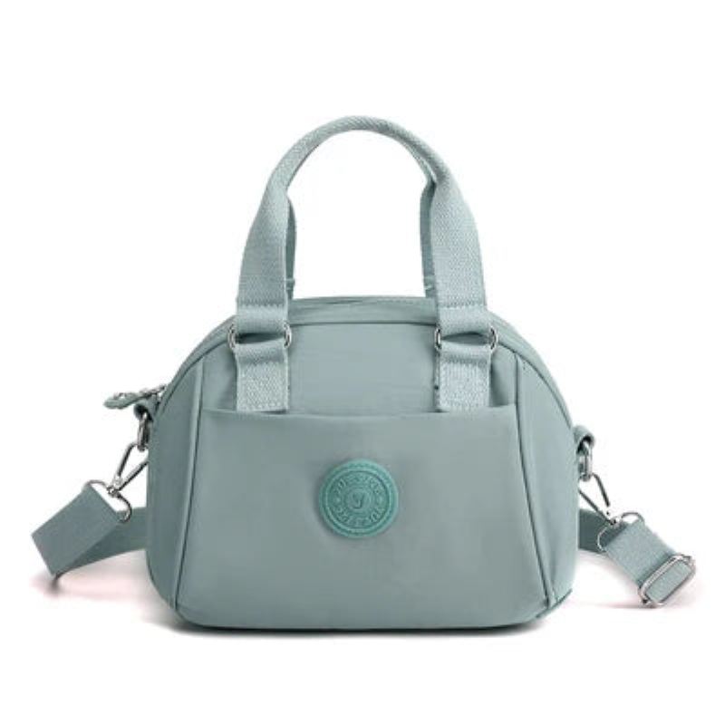 Elegante Lettvekts Nylon Skuldervesker Dame Designer Luxury Mini Håndvesker Kvinne Messenger Crossbody - Mørk Blå