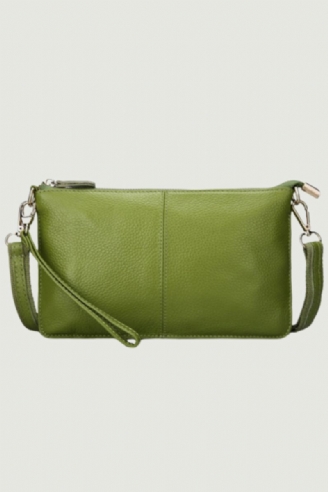 Kvinner Ekte Skinn Day Clutches Godteri Skuldervesker Crossbody Vesker Små Clutch