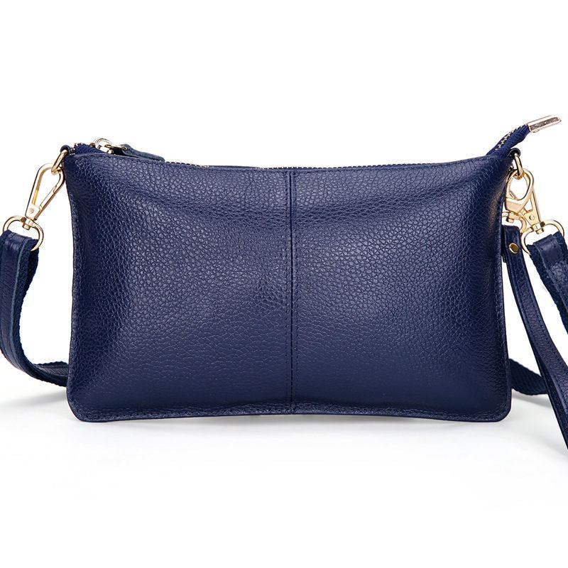 Kvinner Ekte Skinn Day Clutches Godteri Skuldervesker Crossbody Vesker Små Clutch - Svart