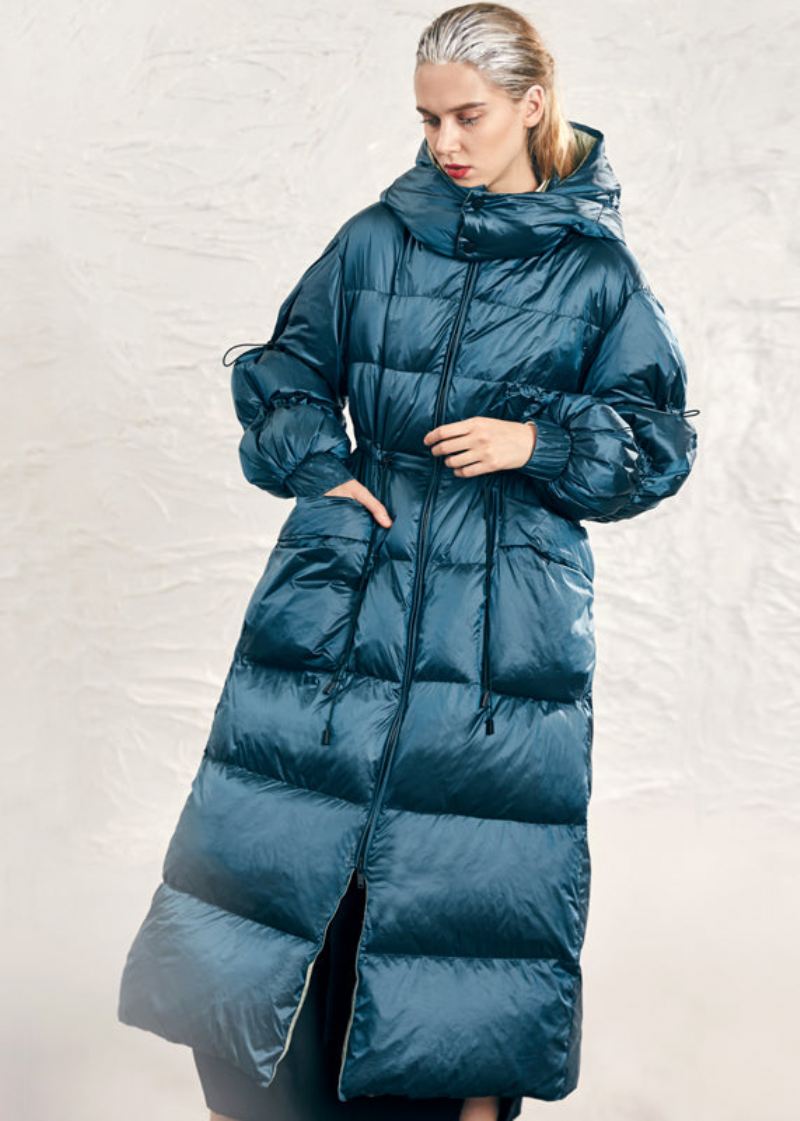 Original Design Caramel Hette Snøring Duck Down Puffer Coat Winter - Dunjakker for kvinner