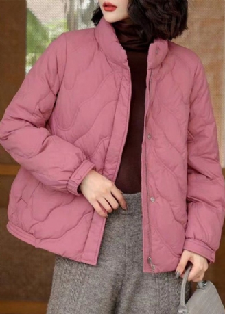 Rosa Original Duck Down Jacket In Winter Stand Collar Zip Up