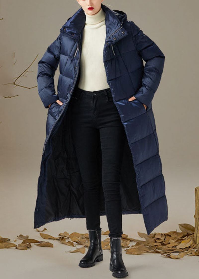 Stil Navy Slim Fit Mote Tykk Vinter Duck Down Coat